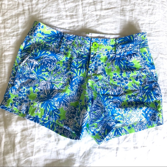 Lilly Pulitzer Pants - Lilly Pulitzer Callahan Limeade Short